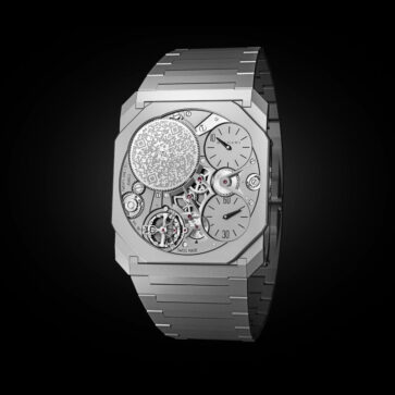 ブルガリが厚さわずか1.8ミリ（500円玉と同じ）、極薄腕時計「オクト フィニッシモ ウルトラ 10周年記念モデル」を10本限定にて発売。お値段5221万円