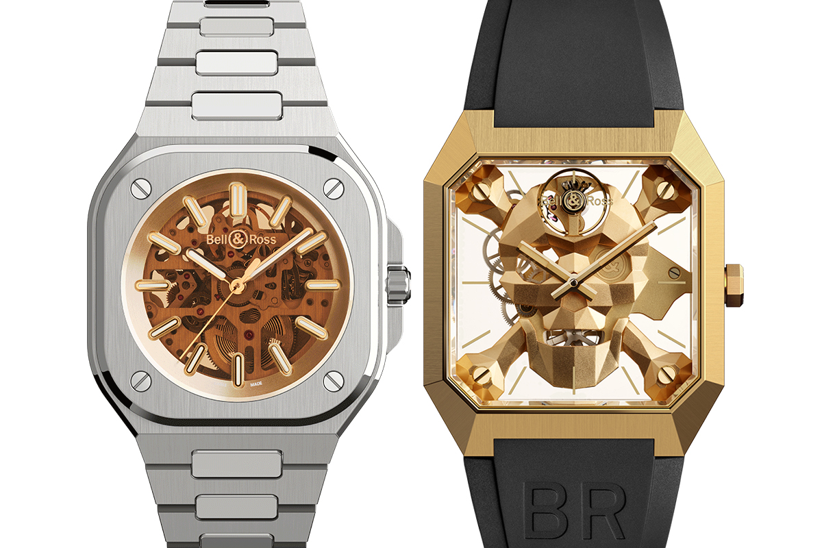 ベル＆ロス（Bell & Ross）から新作腕時計2モデルが登場！BR01 サイバースカル、BR05いずれも「ゴールド」、世界限定500本