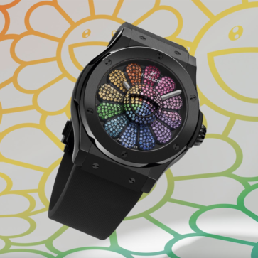 ウブロが村上隆とのコラボ腕時計を13種発売！その中でも「クラシック・フュージョン タカシムラカミ ブラックセラミック レインボー」はかつてない入手難易度を誇る