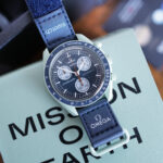 スウォッチとオメガ・スピードマスターとのコラボ腕時計「ムーンスウォッチ」ミッション・オン・アースを購入！地球らしさをイメージしたグリーンとブルー