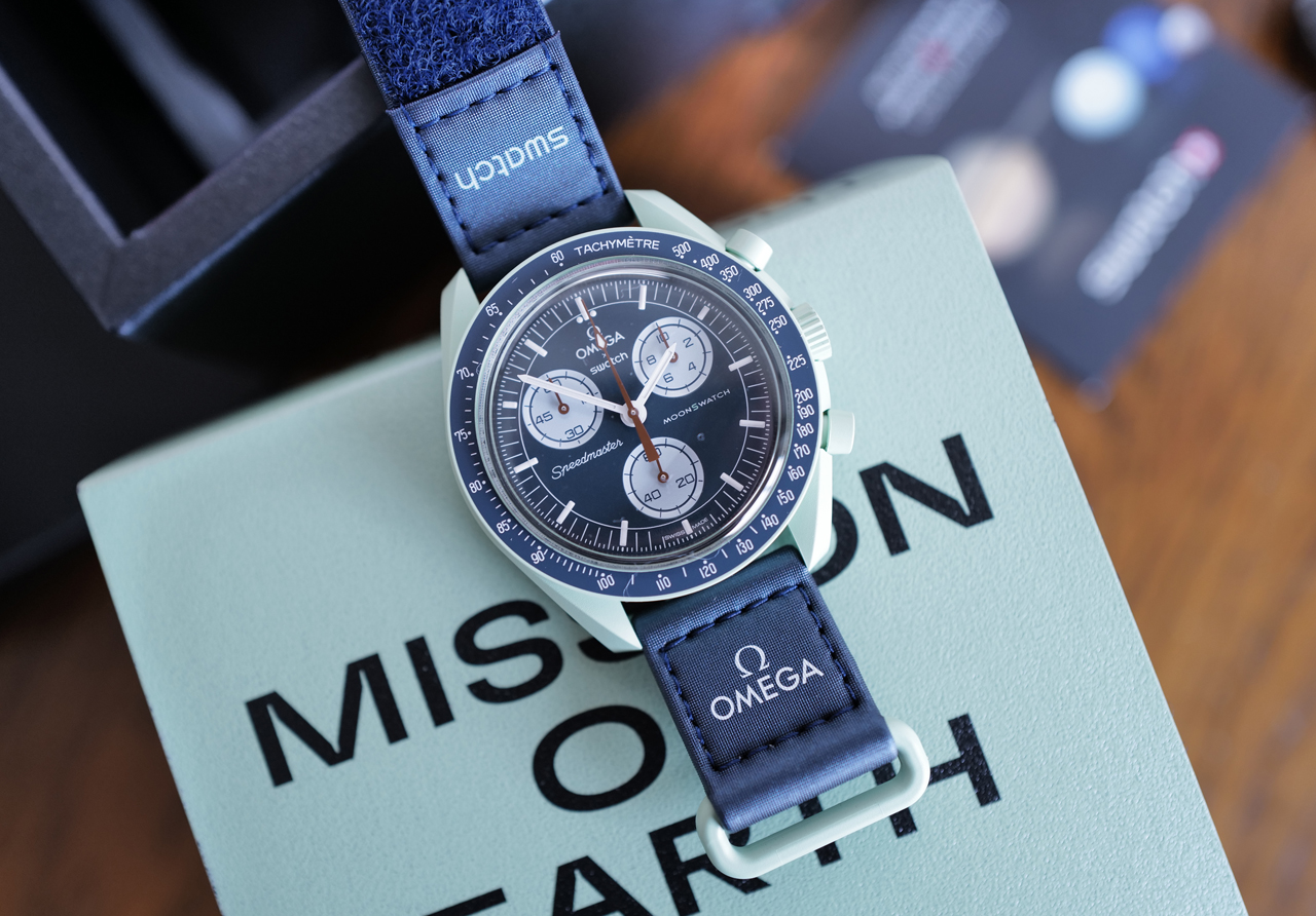 Mission on Earth OMEGA swatch オメガ スウォッチ アース 地球 