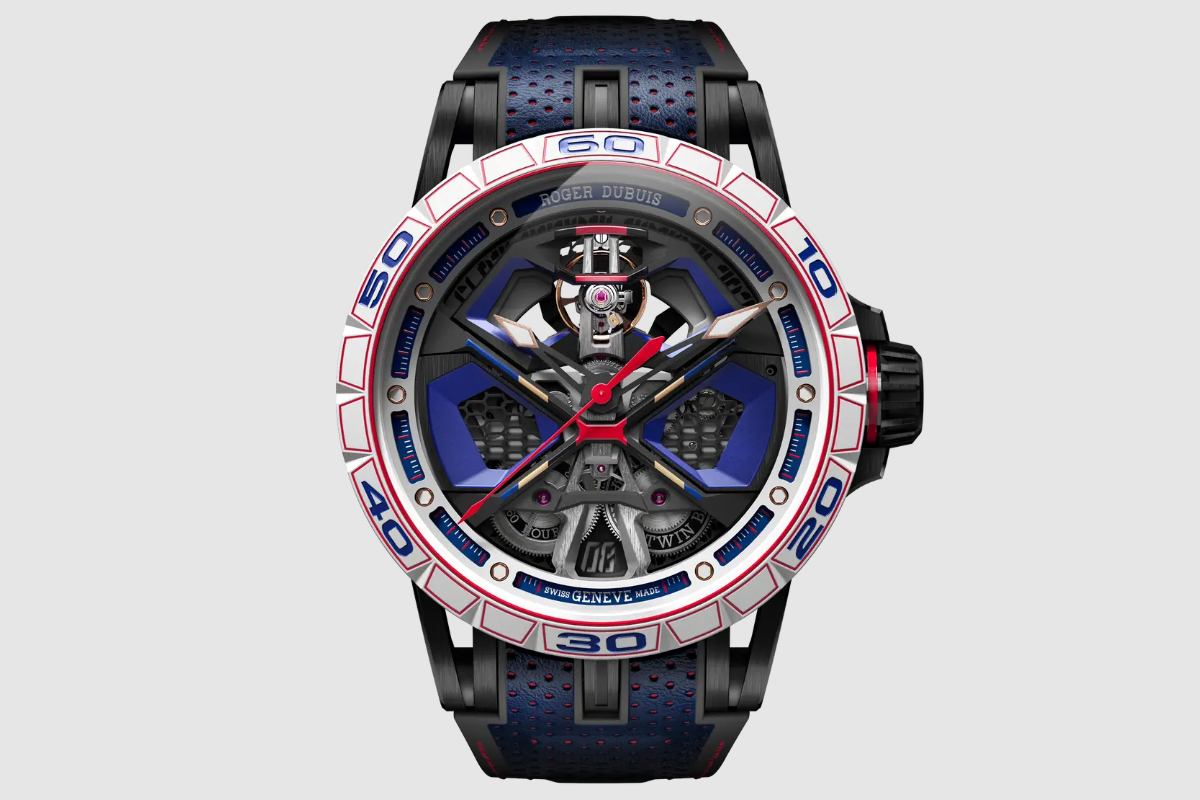 ロジェ・デュブイ×ランボルギーニ最新腕時計「エクスカリバー・スパイダー・ウラカン ブラック」発表！価格は858万円、同じカラーのヘルメットがもらえるキャンペーンも