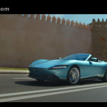 フェラーリがローマ・スパイダーのプロモ動画を公開！美しい風景と美しい姿に酔いしれようぞ【動画】