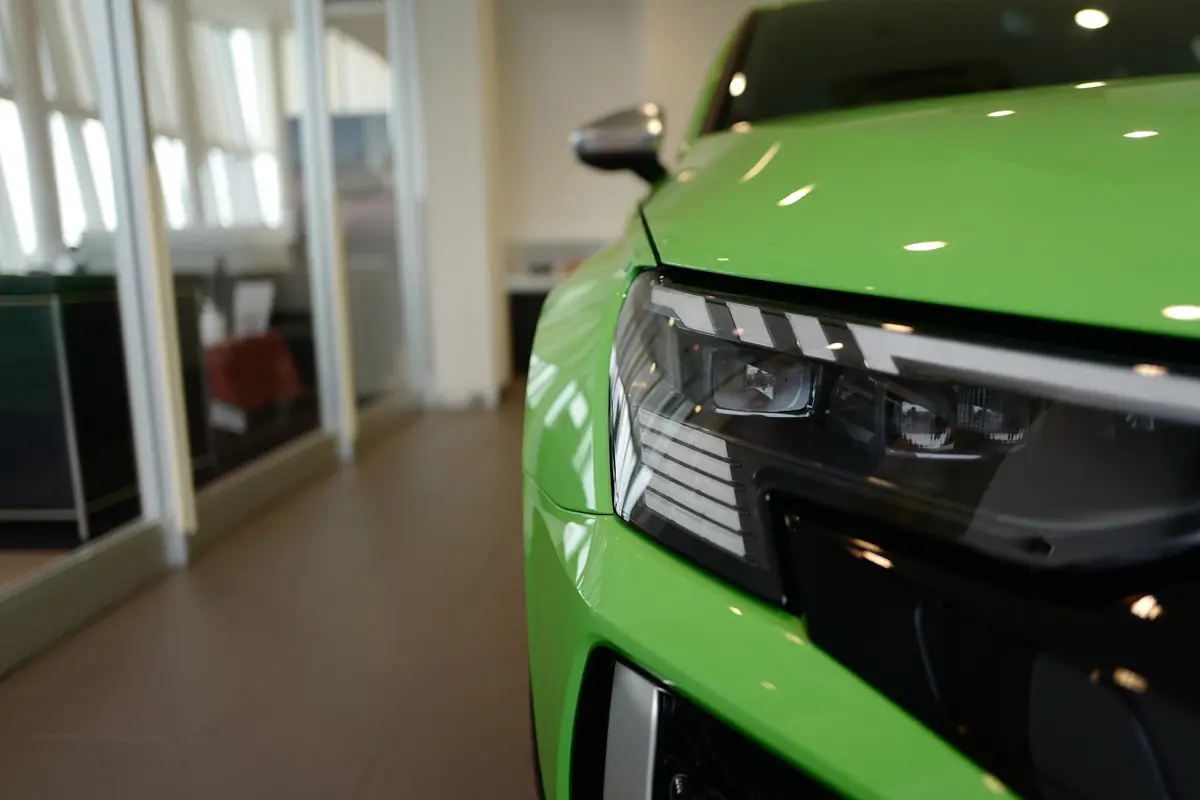 アウディRS3のフロント～ヘッドライト