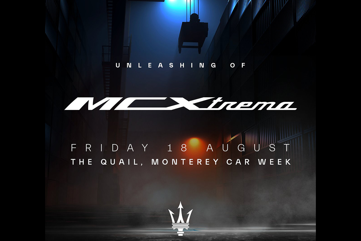 マセラティが「MCエクストレマ（MCXtrema）」の公式ティーザーキャンペーンを開始。プロジェクト24の正式名称として採用され、8月14日にデビュー