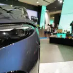 メルセデス・ベンツEQSのフロント～ヘッドライト