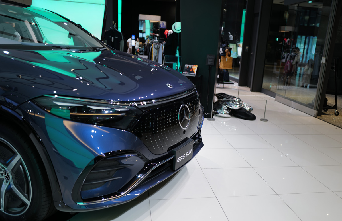 メルセデス・ベンツ「EQ」のフロント