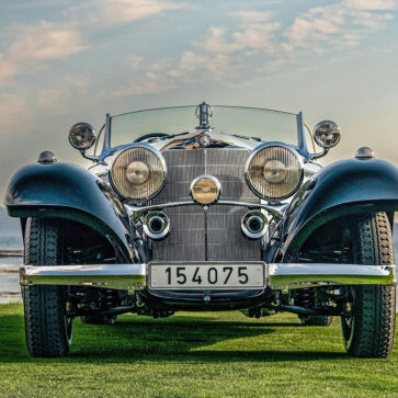 1937年型メルセデス・ベンツ540Kスペシャル・ロードスターがペブルビーチにて最優秀賞を獲得。アフガニスタン国王の依頼によって製造・納車された個体