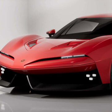 フェラーリやランボルギーニで設計を担当したジオット・ビッザリーニの名を冠した新型ハイパーGT「ジオット」続報。モックが完成しV12エンジンの概要が公開