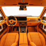 マンソリーのカスタムカーは内装もスゴかった。オレンジを内外装のアクセントに使用したメルセデス・ベンツGクラス「P850」最新作が公開に
