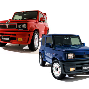 この発想はなかった・・・。スズキ・ジムニーシエラを「ランチア・デルタ・インテグラーレ」「ルノー5ターボ」風へとダムドがカスタム