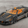マンソリーがブラックとオレンジのF8スパイダーのコンプリートカー「F8XX」公開。ブガッティ・シロン・スーパースポーツ300＋のような仕上がりに