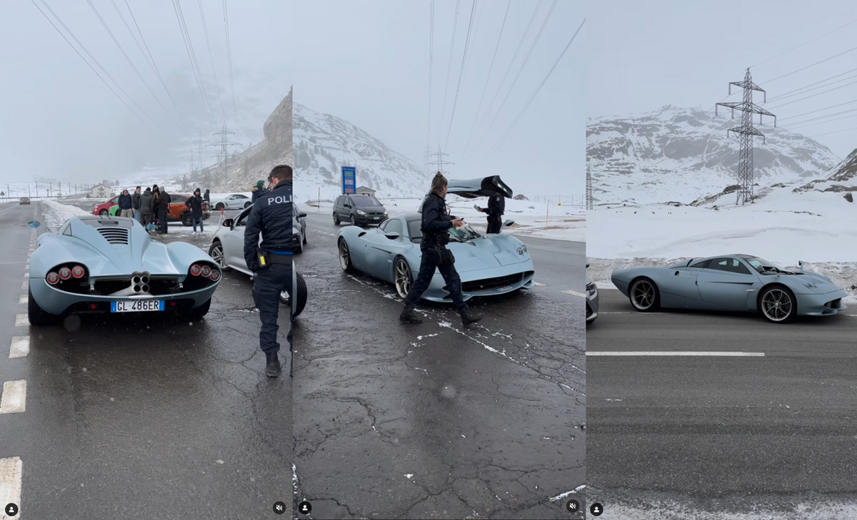 世界に5台、価格10億円のハイパーカー、パガーニ・ウアイラ・コーダルンガがスイス警察に押収される。たしかにスイス警察は非常に厳しいと言われるが【動画】