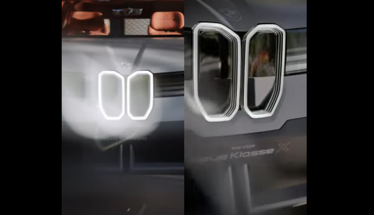 BMWの最新コンセプト「ノイエクラッセX」の姿がリーク。BMWがこれに反応し公式ティーザー動画を公開。1970年代のコンセプトカーにも似たレトロな雰囲気
