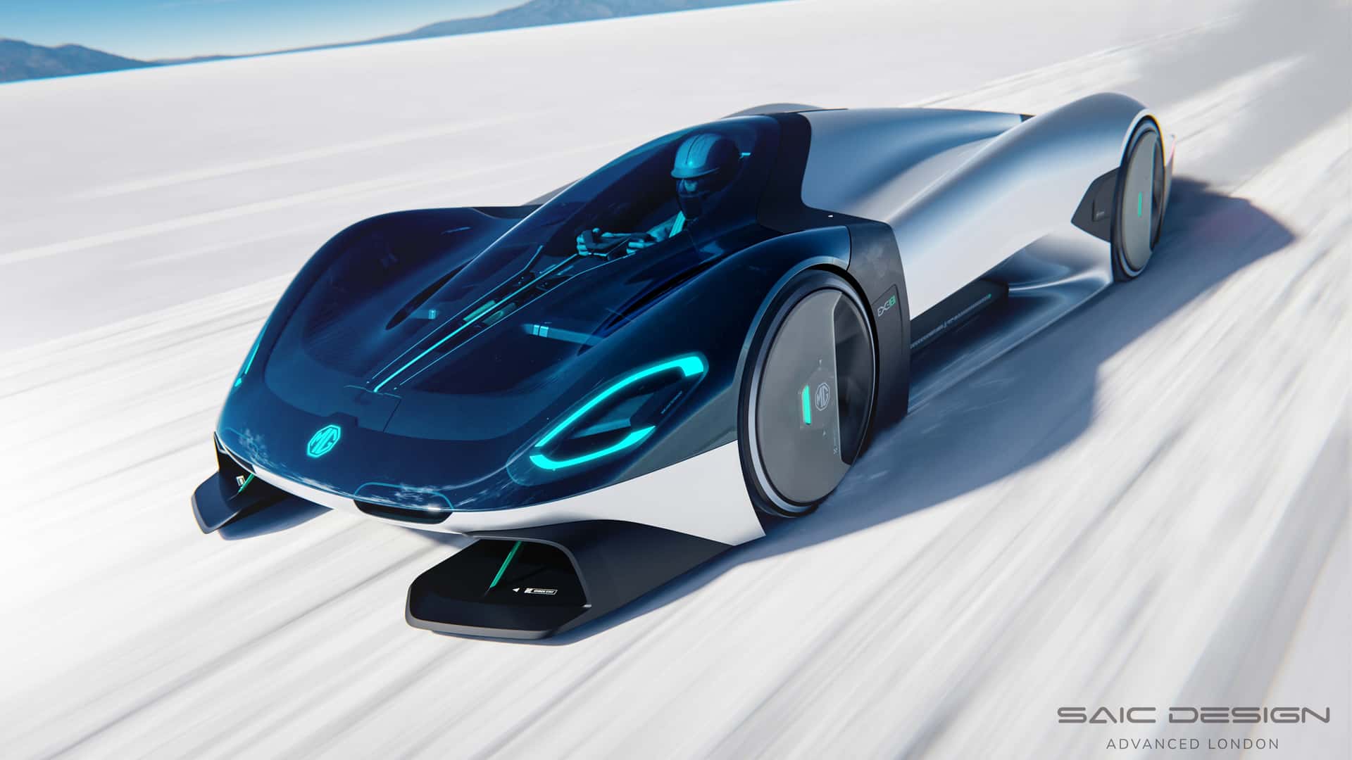 MGが未来的な「EXE181」コンセプトを発表し世界最高速記録に挑戦する意向を表明。クワッドモーター搭載のピュアエレクトリックカー、空気抵抗係数は0.181