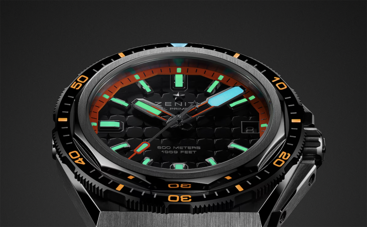 ゼニスが新作腕時計「デファイ エクストリーム ダイバー」「デファイ リバイバル A3648」を投入。ファセットカットが美しい、ゼニスならではの高い芸術性が反映