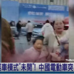 中国のEV展示会にてブースに置かれていた人気車種「Zeekr X」が暴走。周囲のクルマ2台以上を跳ね飛ばし5人に衝突【動画】
