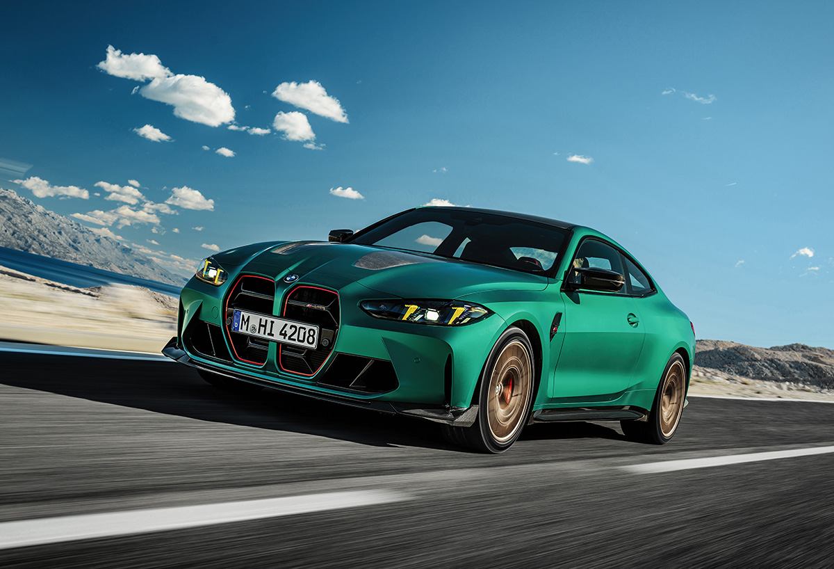 BMWが「M4 CS」を発表、M4 CSLのわずか3秒遅れでニュルを周回するハードコアモデル。なお、標準色としてポルシェのボディカラーが設定される【動画】