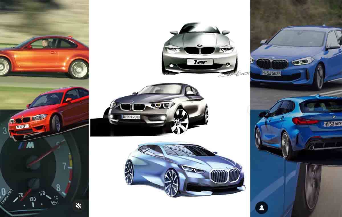 BMWが新型1シリーズの発表を前にティーザー画像 / 動画を公開。「M」バージョンの追加も示唆されアウディやメルセデスAMGに対抗か