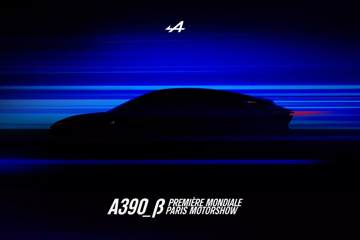 アルピーヌが新型エレクトリックSUV「A390_β」のティーザー画像を公開。アルピーヌはこのご時世であっても電動化ブランドへとまっしぐら