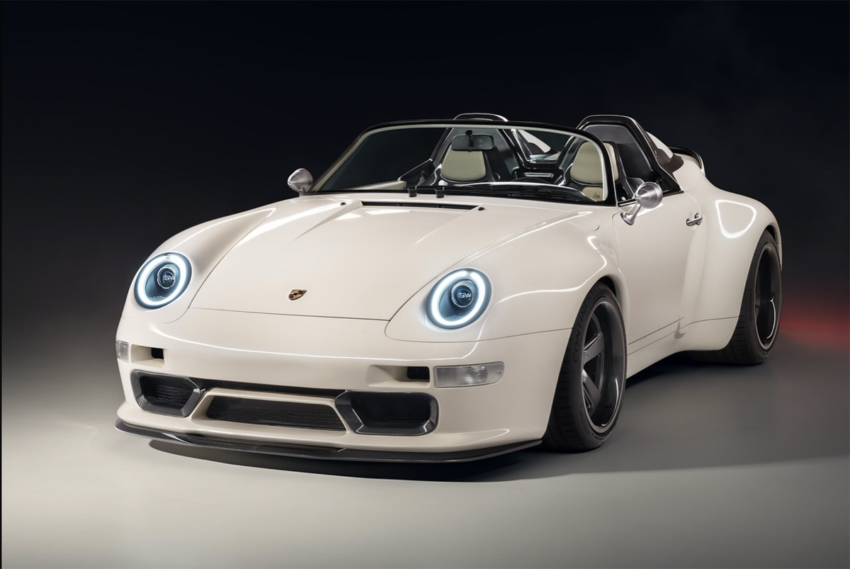 ガンサーワークスよりポルシェ911（993）のレストモッド「リマスター・スピードスター」にレトロ仕様が登場。内装にトランク内張りがペピータ（千鳥格子）に