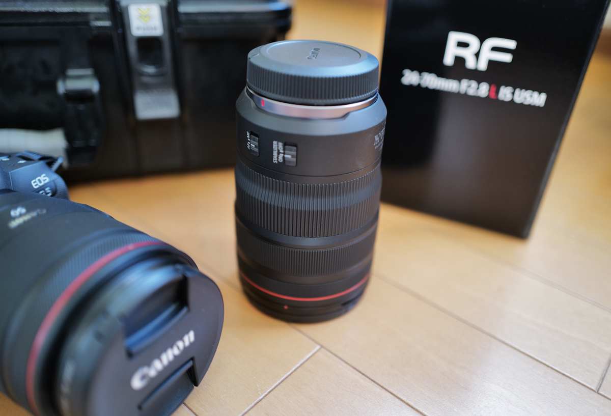 キャノンR5用としてズームレンズ「RF24-70mm F2.8 L IS USM」を購入する。Rマウントレンズはまだラインアップが少なく、これから増えるのかどうかもナゾである