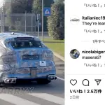 フェラーリ初のEV「プロトタイプ」が目撃され、そのサウンドがはじめて捉えられる。実際にフェラーリがどのような方法でサウンドを生成するのかはわからないが、たしかに印象的である