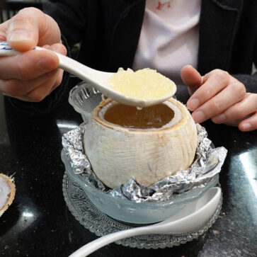 香港へ行ってきた（9）。フカヒレ、アワビ、ツバメの巣などの高級食材を格安で食せる「天毅金燕窩荘」へ