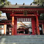 読売ジャイアンツの選手も宮崎キャンプ中にやってくる「青島神社」へ。「縁結び」「安産」「航海安全」「交通安全」の神様そして立地は特別天然記念物