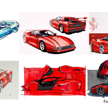 80年代★当時物 旧車 IDEA FERRARI フェラーリ のぼり 旗 バナー 80年代☆当時物 旧車 IDEA FERRARI フェラーリ のぼり 旗 バナー