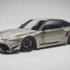 日産240SX「レストモッド ワイドボディ」登場。現代風要素とともにカスタム、しかし「リトラクタブルヘッドライト」を残したのはさすがである