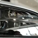 ポルシェ タイカンのヘッドライト