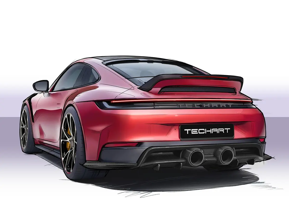 【テックアート最新チューニング】ポルシェ911カレラ（992.2）をGT3風へとコンバート。 パワー、ルックス、走りの三拍子が揃ったアップグレードパッケージ