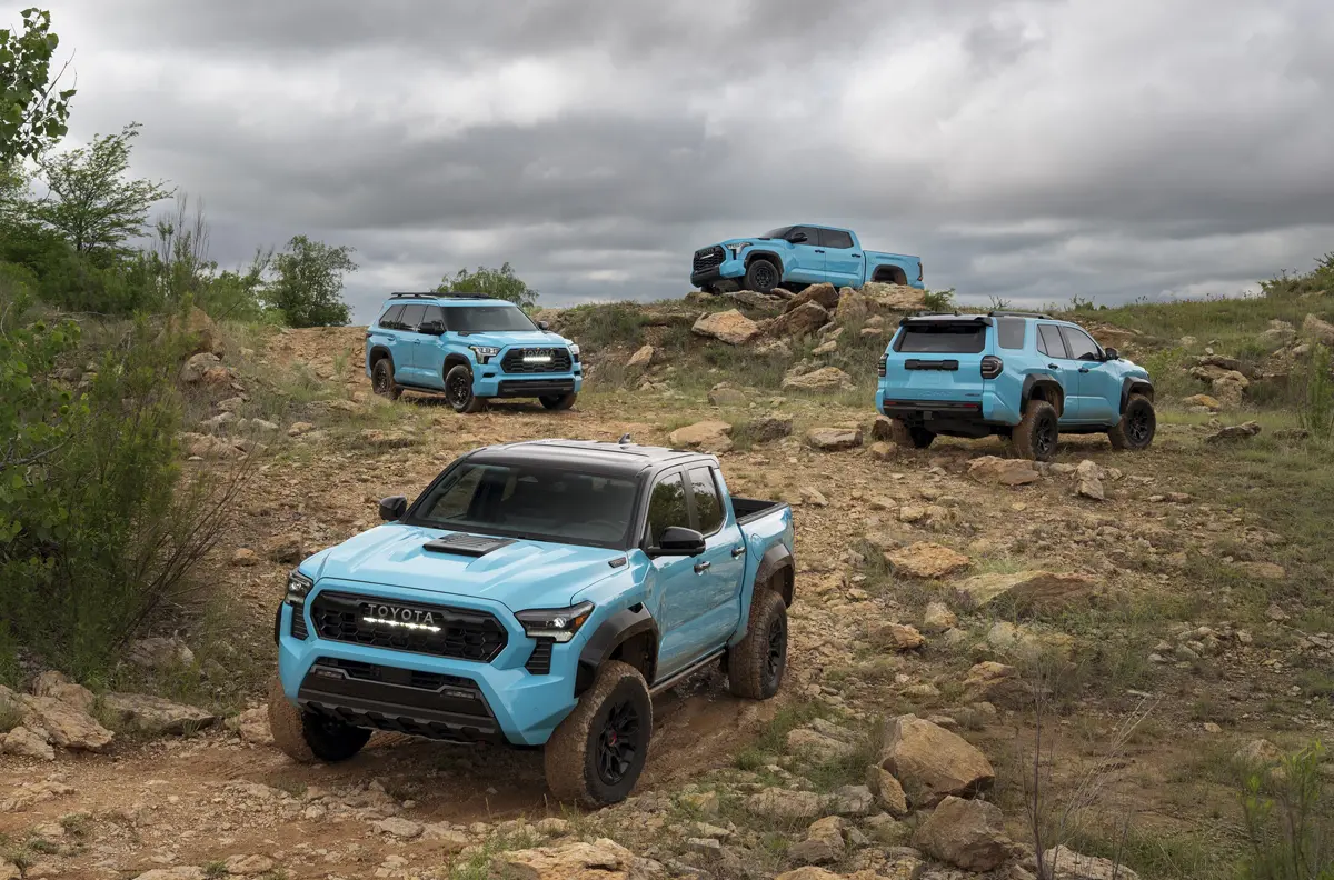 トヨタ「TRD Pro」専用カラー「ウェーブメイカー」登場。タコマやタンドラに設定される”水と宇宙がテーマのヒーローカラー”とは?