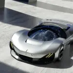 もしもBMWがスーパーカーを作ったら？キャノピー型グリーンハウス、キドニーグリルならぬ”キドニーボディ”を持つ「BMW エトス」