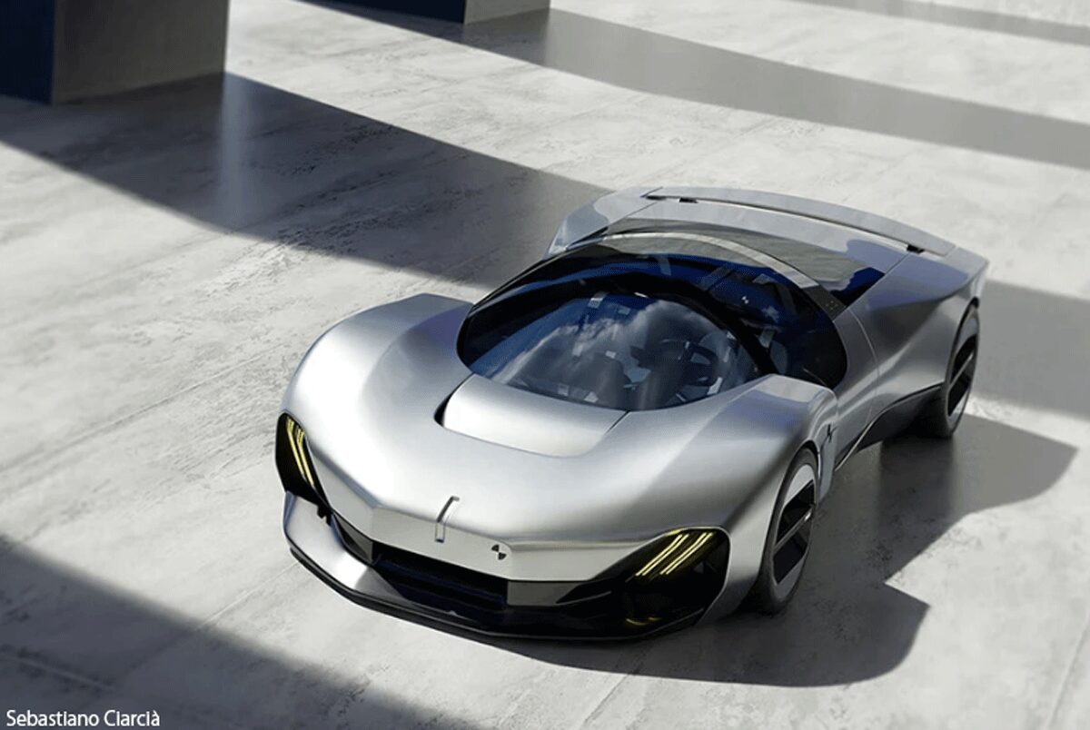 もしもBMWがスーパーカーを作ったら?キャノピー型グリーンハウス、キドニーグリルならぬ”キドニーボディ”を持つ「BMW エトス」