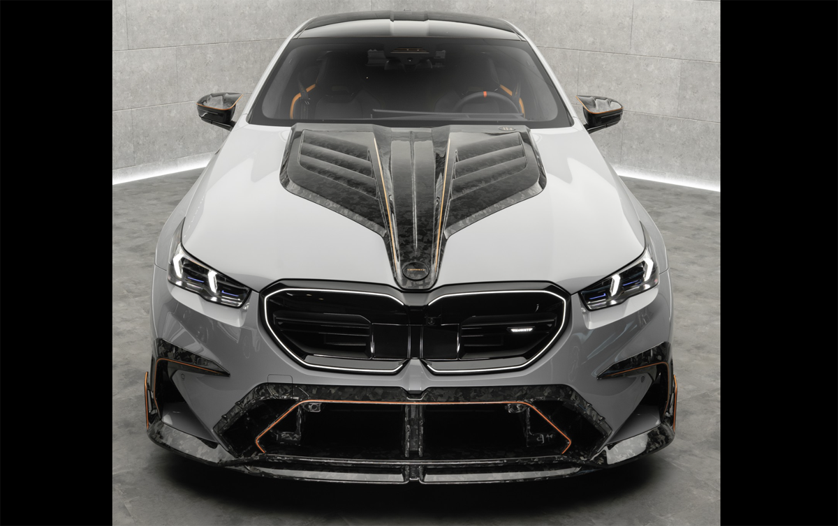 【カーボンダイエット】マンソリーがBMW M5を大胆チューン。850馬力の“軽量”モンスター誕生?