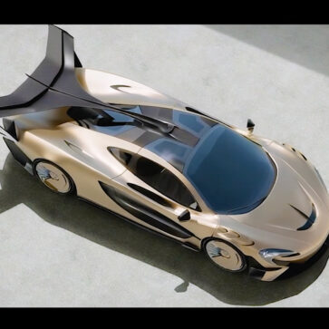 水没したマクラーレンP1が“P1 Evo”として再誕。YouTuberが「1400馬力」「400km/h超え」に挑む世界最速のマクラーレンプロジェクト【動画】