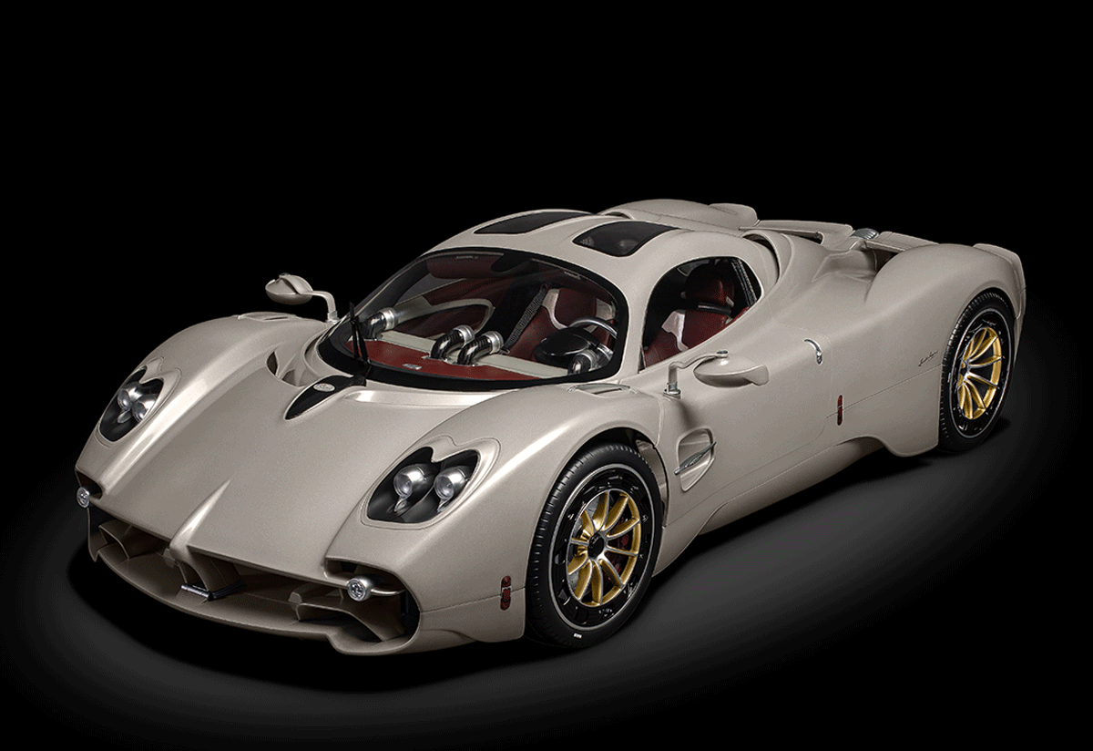 本物にしか見えないな・・・。パガーニ・ウトピアの超精巧スケールモデルが登場、「自分で組み立てる」必要があるものの”そのぶん”価格は抑えめ