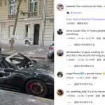 チャンピオンズリーグ決勝後のパリ暴動にてポルシェ911などの高級スポーツカーが放火され炎上、2名死亡・500人以上が逮捕。とにかくパリでは「燃やす」のが伝統に