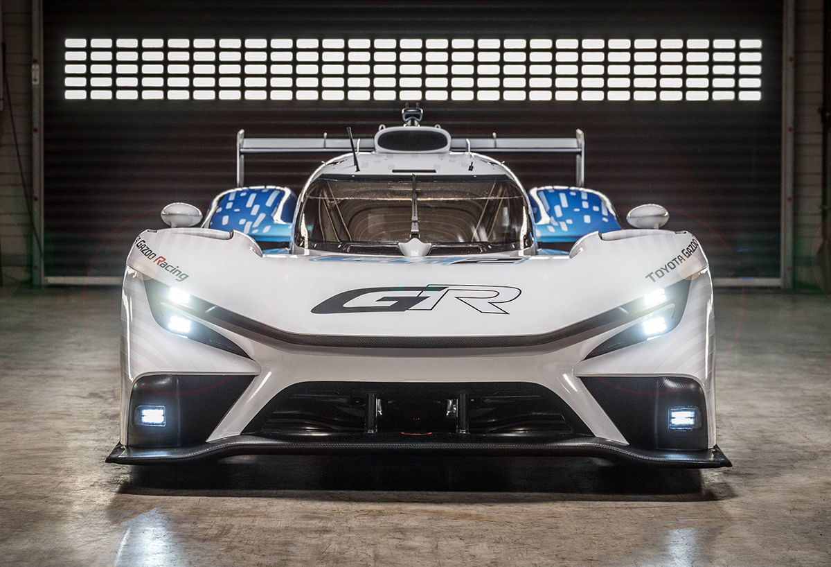【プリウス顔で登場】トヨタの新型レーシングカー、GR LH2 レーシングコンセプトがル・マンへ。水素×ハイブリッドの未来を切り拓く