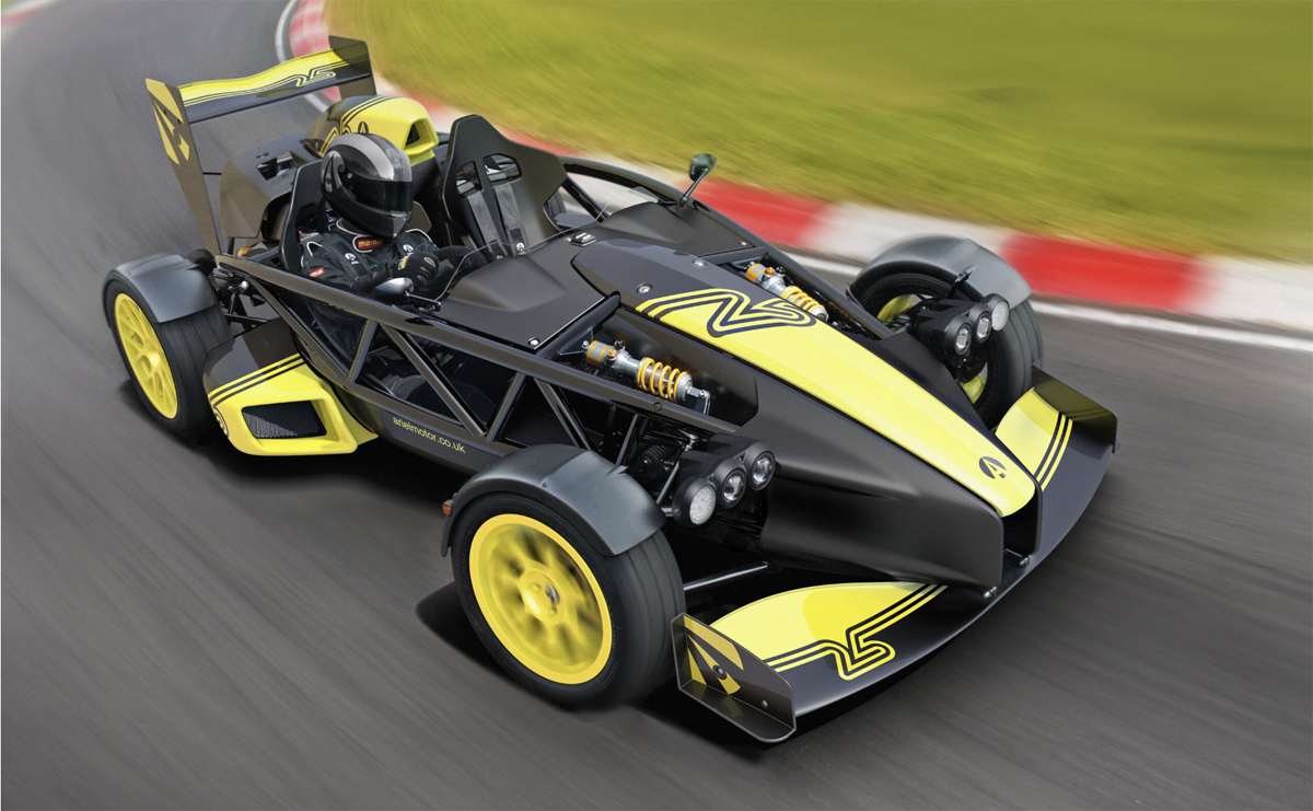 【525馬力・限定25台】アリエル・アトム 4RR登場。シビック・タイプのエンジン搭載、25年の歴史で最強スペックを誇る究極のサーキットウエポンが登場