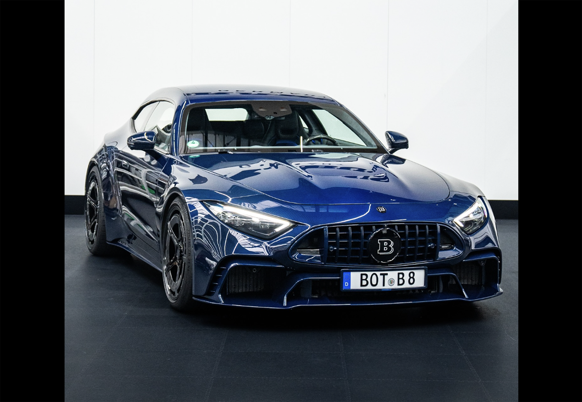 【限定】ブラバス「Rocket GTS Deep Blue」登場。AMG SLをベースに986馬力化、さらにはシューティングブレークボディを纏う2億6,000万円の魔改造マシン