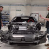 ブガッティ・トゥールビヨン、カーボンモノコック全体が“スピーカー”に。従来型スピーカーを一切使わない革新的サウンドシステムとは？