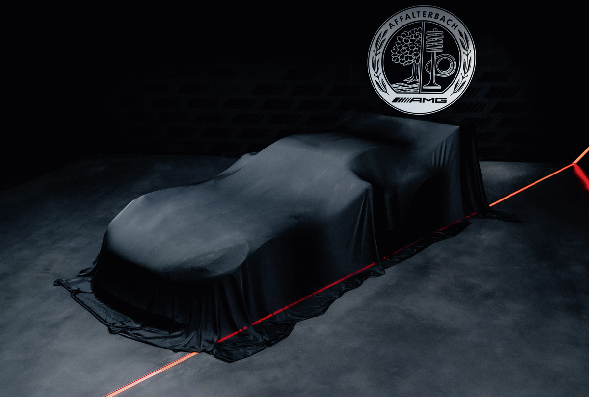 メルセデスAMG、「GTトラックスポーツ コンセプト」を予告。ポルシェ911 GT3 RS / 911 GT2 RSに真っ向勝負を挑むサーキット走行特化モデル？