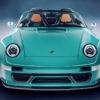 ガンサーワークスがポルシェ911のレストモッド最新作を公開、カブリオレをベースに「スピードスター化」