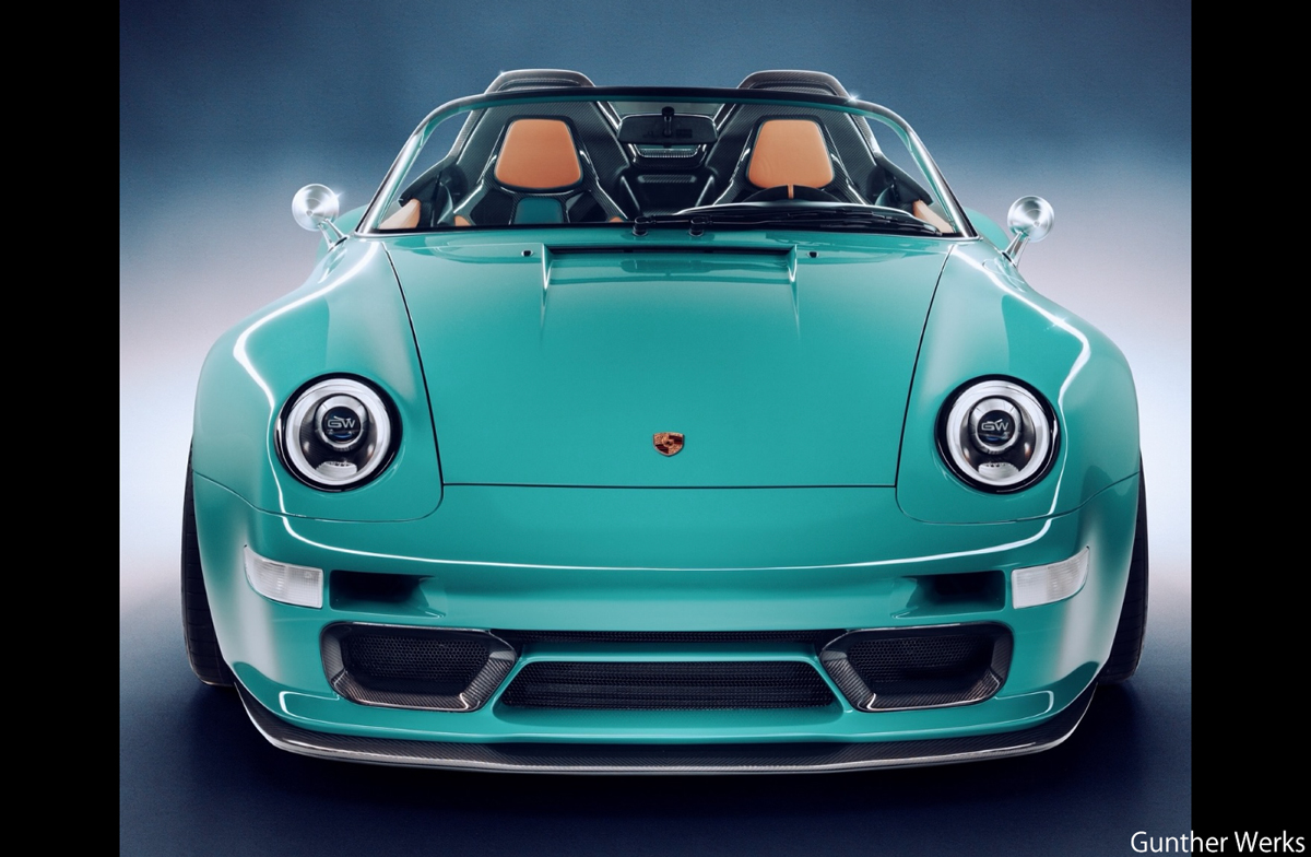 ガンサーワークスがポルシェ911のレストモッド最新作を公開、カブリオレをベースに「スピードスター化」