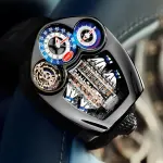 ブガッティ、新型ハイパーカー「トゥールビヨン」とジェイコブ&コーによる超高級タイムピースを発表。いくらするんだろうなコレ