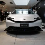 新型ホンダ プレリュードを見てきた。「ハンマーヘッド顔」が新鮮、なかなかにカッコいい。気になるのはその値段ではあるが【動画】