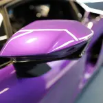 ランボルギーニ・テメラリオのドアミラー（パープル）